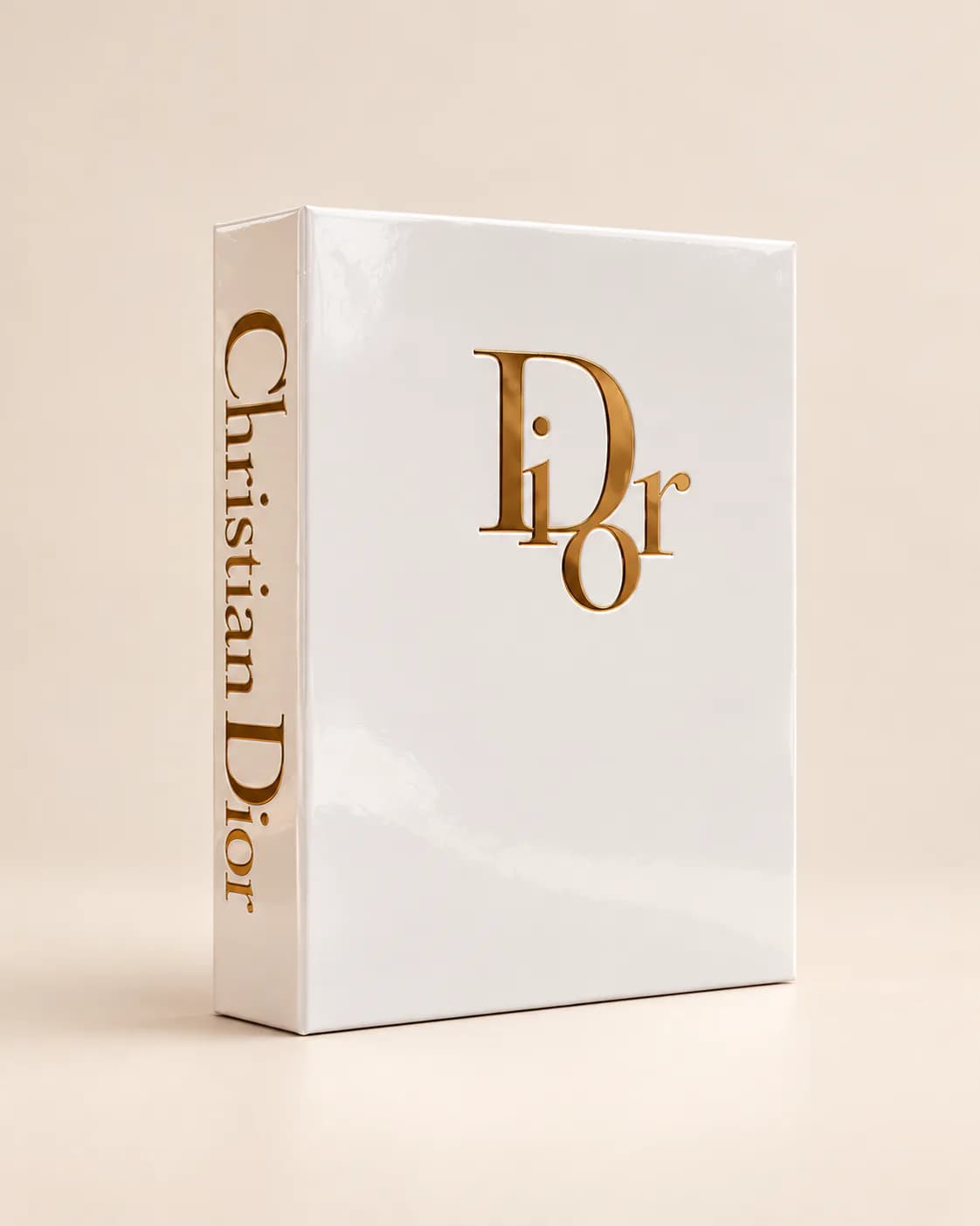 Faux Livre Décoratif Christian Dior — Blanc